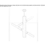 LED ceiling lamp made of glass Pamiers