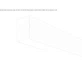 Aluminiowa lampa sufitowa LED Veldegem