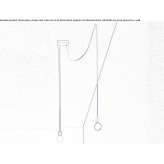 Steel LED wall lamp Senija