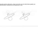 Adjustable steel LED ceiling lamp Tisselt