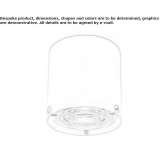 Glass ceiling lamp Gorazdze