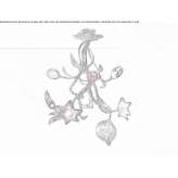 Handmade bronze ceiling lamp Socos