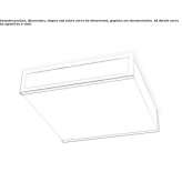 Glass ceiling lamp Saspow