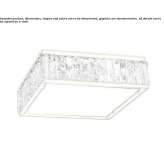 Glass ceiling lamp Delsbo