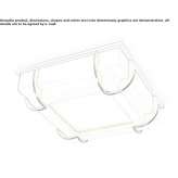 Glass ceiling lamp Pancesti