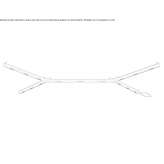 Aluminum LED ceiling lamp Marlton