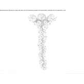 LED ceiling lamp handmade of bronze Semeac