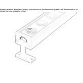Regulowana lampa sufitowa Borghi