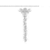 Lampa sufitowa LED wykonana ręcznie z brązu Semeac