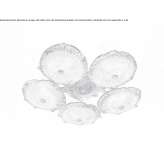 Ręcznie robiona lampa sufitowa z brązu Semeac