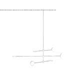 LED ceiling lamp handmade of metal Wayville