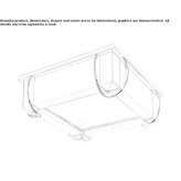 Glass ceiling lamp Blender