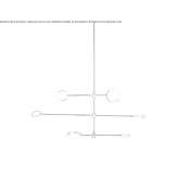 LED ceiling lamp handmade of metal Wayville