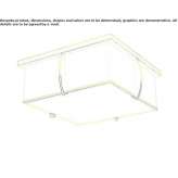 Handmade ceiling lamp Wellard