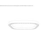 Lampa sufitowa LED Guidonia