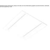 Aluminiowa lampa LED do sufitów podwieszanych Trovo