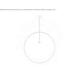 Brass LED ceiling lamp Dabeiba