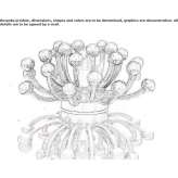 Metal table lamp Jedwabne