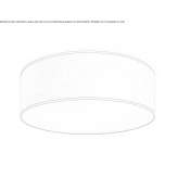 Lampa sufitowa LED z tkaniny Obrnice
