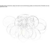 Glass ceiling lamp Danesti
