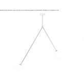 Brass LED ceiling lamp Dabeiba
