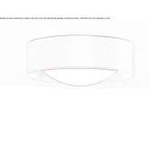 Lampa sufitowa LED ze stali i poliwęglanu Uzunkuyu