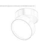 Adjustable aluminum LED ceiling lamp Barsuki