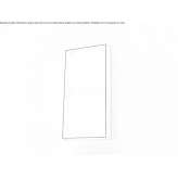 Lampa ścienna/lampa sufitowa z dmuchanego szkła Asola