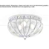Murano glass ceiling lamp Arsac