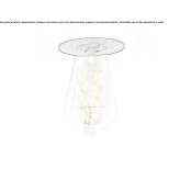 Półwbudowana metalowa lampa sufitowa Almasu