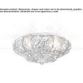 Murano glass ceiling lamp Frumoasa