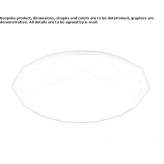 LED ceiling lamp made of acrylic Jaguarao