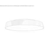 LED ceiling lamp Litago