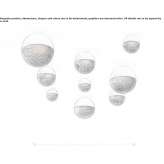 Metalowa lampa sufitowa LED Sins