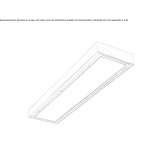LED ceiling lamp made of stainless steel Kayacik