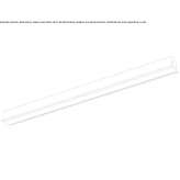 Recessed LED lamp, powder-coated, aluminum, for suspended ceilings Vinuesa