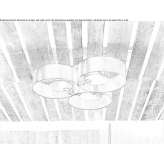 Metalowa lampa sufitowa Sucila