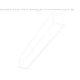 Powder-coated aluminum recessed lamp for suspended ceilings Salonta