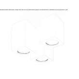 Plaster ceiling lamp Arefu