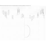 Glass ceiling lamp Fleckeby