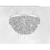 Ceiling lamp with crystals Talana