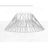 Lampa sufitowa LED z liny i metalu Premeno
