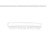 LED ceiling lamp made of painted metal with crystals Goksu