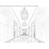 Modułowa kryształowa lampa sufitowa LED Oviglio
