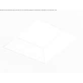 Recessed plaster ceiling lamp Bysice