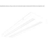 Steel LED ceiling lamp Negotino