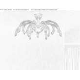Glass ceiling lamp Manziana