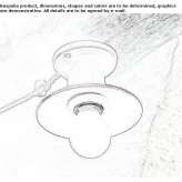 Ceramiczna lampa sufitowa Pentling