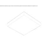 Steel LED ceiling lamp Sottens