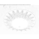Incandescent, metal ceiling lamp Henry